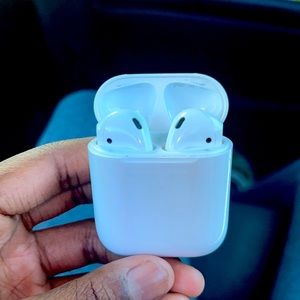 $180…Selling these generation 2 AirPods warn twice case a little dirty!